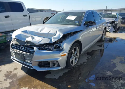 2019 Audi A4 40 Premium/40 Titanium Premium from USA, damaged, VIN WAUGMAF41KA044957